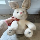 Gund Baby Flora Bunny 12  Animated Peek-a-boo Singing Plush Toy