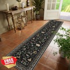 2 x10  Kitchen Runner Rug Machine Washable Non Slip Hallway Carpet