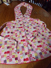 3 Vintage Full Aprons Or Bib Aprons  30  Long And 22  Wide  With 24  Tails 
