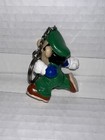 Very Rare 1989 Vintage Super Mario Bros Luigi Nintendo Keychain