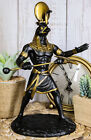 Ebros Egyptian God Horus Ra With Sun And Uraeus Disc Statue 11 h Figurine