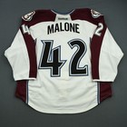 2013-14 Brad Malone Colorado Avalanche Game Used Worn Nhl Hockey Jersey