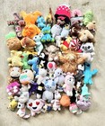 Lot Of 50 Assorted Kids Stuffed Animals Plush Small   Medium