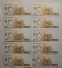 1 Set Venezuela 1 Million  1 000 000  X 10  series A  Sequential- Unc It   J-37