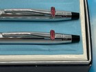 Cross Century Chrome No  3501 Pen   Penci Set - Conoco Oil Co 