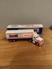   nos 1993 Servco   tractor Trailer With Race Car New In Original Box Excellent  