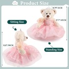Quinceanera Doll Quince Teddy Bear With Dress Decorations For Party