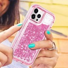 Shockproof Case For Iphone 15 Plus 14 13 Pro 12 11 Pro Max Liquid Glitter Cover