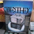 Vintage Bentley 5  B w Portable Crt Tv Tested Working Box Accessories Nos