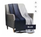 Berkshire Life Heated Blanket Gray Reversible King