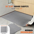 Carpet Tiles Peel And Stick  24  X 24  Squares Self Adhesive Carpet Floor Tile  