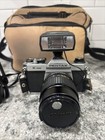 Pentax K1000 Film Camera   Extras  Vintage Bag Untested  Free Shipping