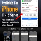 Iphone 16 15 14 13 12 11 Pro Max Privacy Tempered Glass Screen Camera Protector