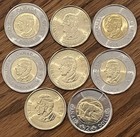 All 2026 Commem  Canada  2 Toonie  1 Loonie Incl  Royal Legion - 8 Unc Coins