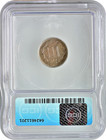 1865 Three Cent Nickel 3cn Icg Ms61 Uncirculated