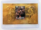 Michael Jordan St Vincent 1996 Basketball baseball Mnh 23k Gold Foil Ud Stamp