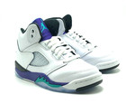  new  Pre-school Nike Air Jordan 5 Retro  ps  White Grape  hq7979 100      