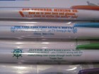 6 Pc Disney Attraction Business Pen Set Haunted Mansion Pirates Caribbean Jungle