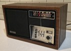 Vintage Zenith R430 Tabletop Am fm Bass Long Distance Tunes Rf Radio - Tested