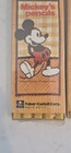 Vintage Lot Mickey Mouse Disney Faber Castell  2 Pencils 15 Count 2 Eraser 1980s