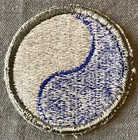 Original Wwii Us Army 29th Infantry Division Patch - Blue And Gray Division Ssi