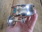 Antique Vintage Bathroom Cup Holder Wall Mount Chrome Nickel Dish R a  Co  Usa