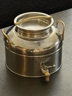 Sansone Fusti 5l Stainless Steel Olive Oil Dispenser Italy Inox 18 10 Brass