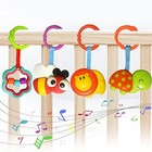 Baby Toys  Cartoon Animal Hanging Rattle Toys  Handbells Baby Rattles  Baby 
