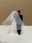 Wedding Cake Topper Bride groom Design 4 1 2 Tall  2011 Wilton China