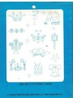 779 Vogart Embroidery Hot Iron Transfer American Designs Heart House Rooster Oop