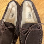 Ugg Women s Dakota Brown Suede Slippers Moccasins 5612 Shoes Size Us 5 