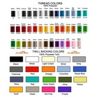 Custom Name Patch     Personalized Iron-on  sew-on Badge Tab Multiple Twill Colors