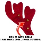 Dog Reindeer Antlers Headband Christmas Costume Outfit For Medium-large Dogs