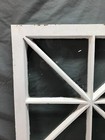 Antique Vintage Single 8 Lite Window Sash Shabby White Chic 27x28 Old 519-25b