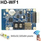 Hd-wf1 Hd-wf2 Asynchronous Usb wifi Full Color Led Control Card With Hub75 Port