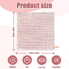 Baby Washcloths And Burp Cloths  Soft Absorbent Towels For Newborns  6 Pack  12x