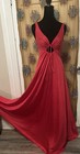 Olga Vintage Red  Keyhole Nightgown  Size 32
