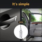 Key Decoder 2 In 1 Pickup Lock Picking Set Hook And Portable Tool Kit Ergonomic