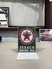 Texaco Motor Oil Sign The Texas Company U s a  Petroleum Products Gas   Oil 12x8