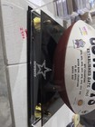 Rare Dak Prescott Ezekiel Elliott Amari Cooper Beasley Signed Ball In Case Coa