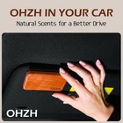 Car Air Freshener-the Original Wood Air Freshener-car Odor Eliminator For Visor 