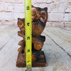 Vtg Owl Figurines Ceramic Mcm  5 25 h