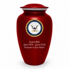 Customised United State Navy Cremation Ashes Keepsak Urn Adult Human Male Female