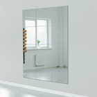 Home Gym Mirrors 12 Inch X 12pcs Wall Mounted Mirror Glass Frameless Full Length