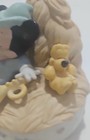 Vintage Mickey Mouse Pluto Music Box Spinner Disney Malaysia Goebel