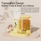 No Drip Hamster Water Bottle  2 In 1 Automatic Hamster Water Dispenser   Food Bo