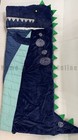 Pottery Barn Kids Dino Shaped Sleeping Bag 57  Dinosaur Navy Blue  10c