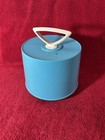 Vintage Disk Go Case 45 Rpm Vinyl Record Holder  Carrier Case Bright Baby Blue