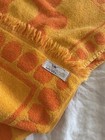 Vtg Cannon Royal Family Bath Hand Towel Lot  5  Orange Sun Flower Power Daisy