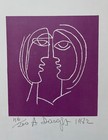Alfonsas Dargis  1982  Linocut  Signed And Numbered In Pencil